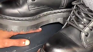 Goddess Luna - Ball Breaking Dr Martens (hd 1080p Mp4)