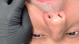 Nurse Bunny Checks Dr. Canada's Teeth Multi Angle