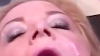 Hot Cumdump Whore Bukkake Gokkun Session
