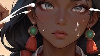 Experience Powerful Desert Oral Bang-out with Nude Black Queens in Outstanding Dark-hued XXX.