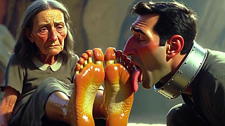 Man Devoted to Old Womens Feet in Asylum