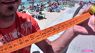 Big ass slut from the street gets her pussy fucked in a doggy style