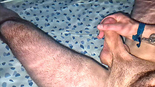 watching a home made sex tape of my wife and her lover whilst I masturbate