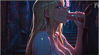 Car Toon - Insatiable Beauty Gets Pounded Hard In A Back Alley - Atkins Heaven [ai]