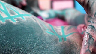 Pink Corset Anal Slut Steel Toy Deep Fucking & Magic Wand Squirting Orgasm