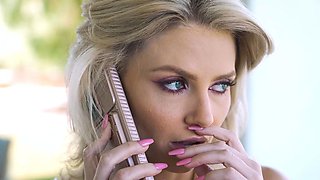 Horny Babe Beverly Hillson Eagerly Sucks And Rides A BBC