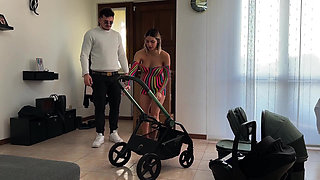 Anal I Get My Ass Fucked by the Owner of the Store Where I Bought the Stroller. Pregnant