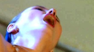 Close up teen pussy gaping action