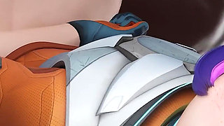 Juno Overwatch 3D Anal Whore