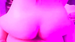 Chinese Stripper Rides Yummy Jimmy Reverse Cowgirl Style Until He Cums in Her Loose Pussy