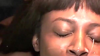 Lola Marie and Adreena Winters Bukkake 1