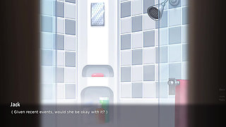 Stepson shower with MILF Stepmom Debbie and had kinky session (Summertime Saga)