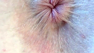 Asshole Winking Closeup