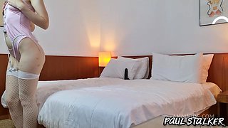 Russian Innocent Anal Slut Vivian Grace Bts - 2nd Cam Angle