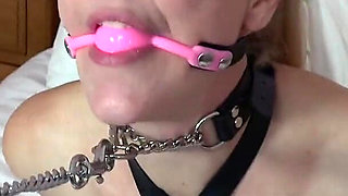 Lucy Lauren in Bondage Underwear