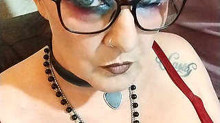 MILF Smoking in a Bra