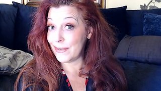 Great Big Boobs On Masturbating Redhead