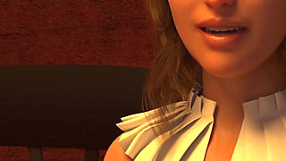 Alice in Wonderland by Slow Games - Wife Has Sex with the Boss, Hubby Bangs the Photographer 8