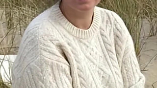 I Grabbed My Big Tits and Played with Them in Many Sweaters for My 63f Lesbian Roommate I Wanted to Scissor Lick and 69 Her