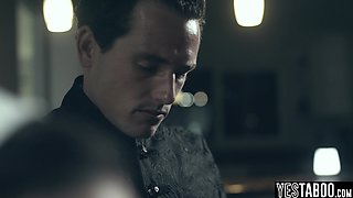 Lil' virgin nubile rewarded with massive meatpipe