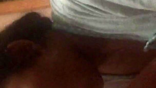 Indonesian Maid Facefucked Get Cum in Mouth