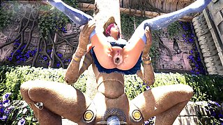 Climax, reverse gangbang, hentai
