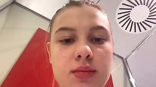 Masturbate in the Fitting Room. Change Clothes and Flash Tits