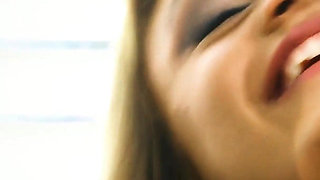 Natalia Robles Cums as He Fucks Her From Behind and His Balls Slap Her Clit