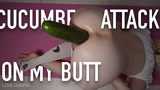 Cucumber at Tack on My Butt