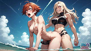 Milk Dripping Dildo Piercing Mind Break