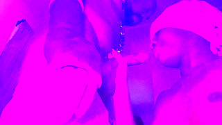 Sloppy Toppy Amature Ebony Teen Giving Best Dfsl Suction Lips Close up