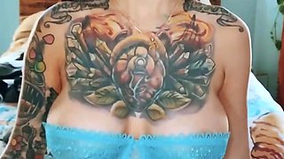 Great Big Boobs On Masturbating Redhead