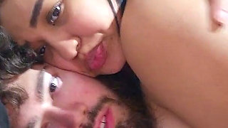 Whore Just Arrived in the United States Fucking Without a Condom with a Gringo