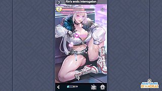 Rin's wet dribbling g-strings tease from her pussy