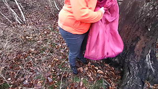 Completely Naked Tit Punishment in the Woods