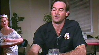 Corpulent Busty blonde Babe Jennifer in uniform