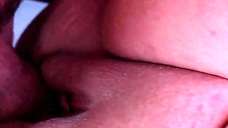 Fat Tattooed Mature Ass Fucked in Driving Van