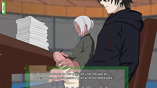 Jikage Rising 3 - Fucking in Mabui's Office the Raikage's Secretary