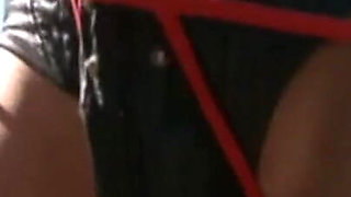 Bondage humiliating in masked
