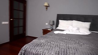 Daddy mistook Perfect Body 18 yo Stepdaughter for wife. It was the Best Passionate Sex. - Sumiko smile