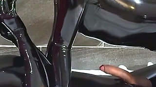 Double Dildo Fun, Part 2 - Alex Latex