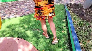 Outdoor Stranger Seduction: Negrita Sexy the Stunning Latina MILF Entices Martin13 for an Inten