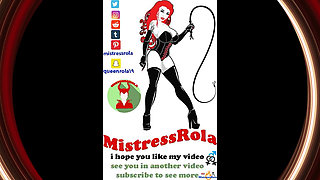 Extreme Femdom Mistress Rola