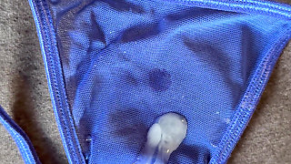 Cum on Wife's Panties 22