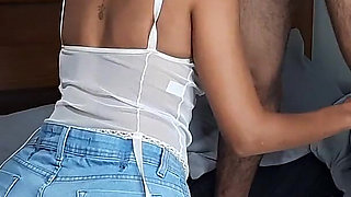 Funk Singer Jerking the Cock in the Ass Until She Gets Milk in the Anus