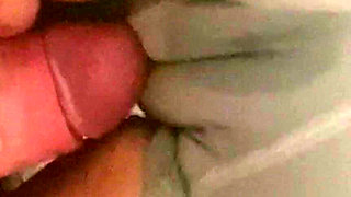 Teasing Her Cameltoe in Yoga Shorts