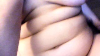 BBW-Amateurin mit dicken Titten bekommt einen Muschi-Creampi