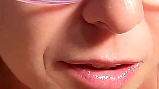 Intimate POV Glasses Blowjob, Cum Swallow