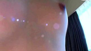 Chinese virgin with hairy pussy gets a creampie