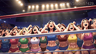 Femdom Boxing Promoter, Public Boot Worship and Punishment